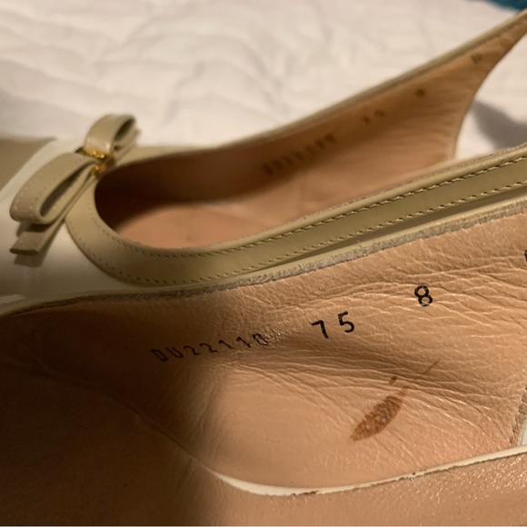 Salvatore Ferragamo sling back heels - Picture 6 of 9